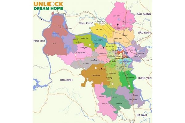 bản đồ quy hoạch huyện sóc sơn
