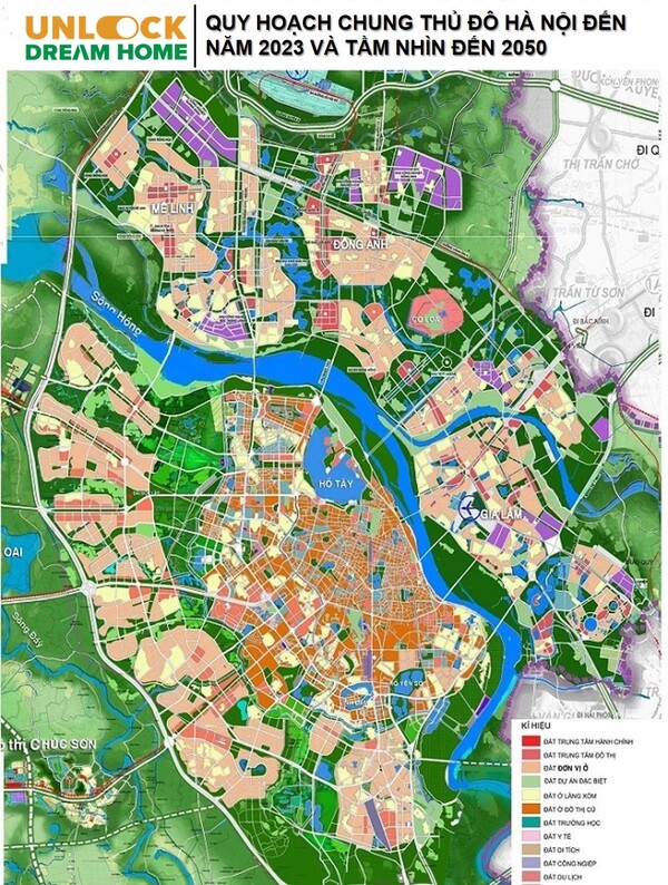 Định hướng quy hoạch thành phố Hà Nội