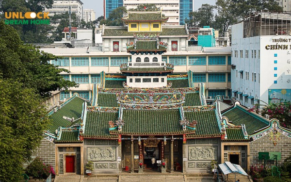 văn hóa chùa miếu tại quận 5