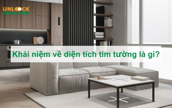 Khái niệm diện tích tim tường